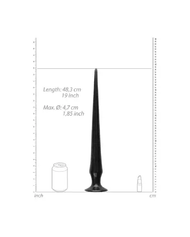Image du Ass Spike Dildo 20/50 cm de Ouch! by Shots pour expérience anale ultime-3