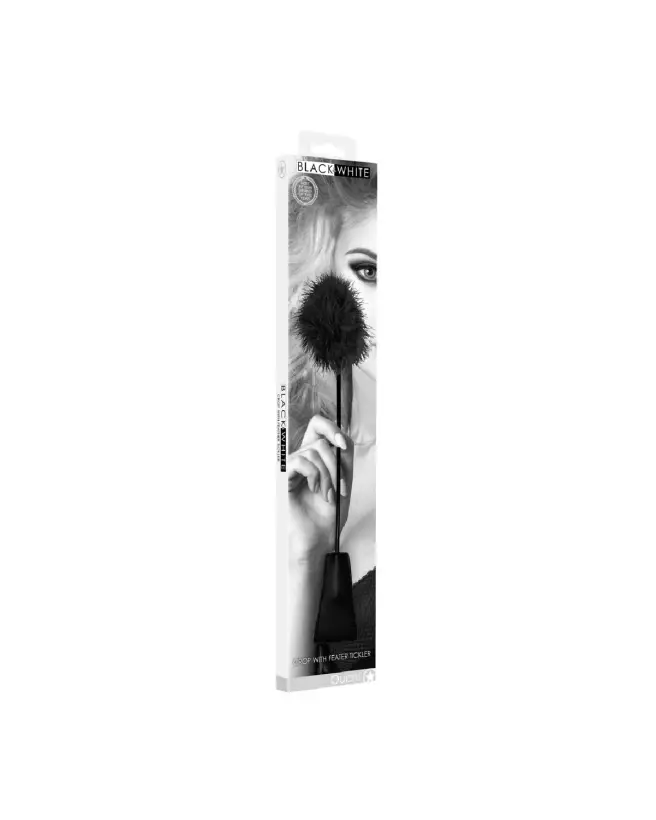 Crop with Tickle Feather par Ouch! by Shots pour jeux coquins et exploration sensuelle-2