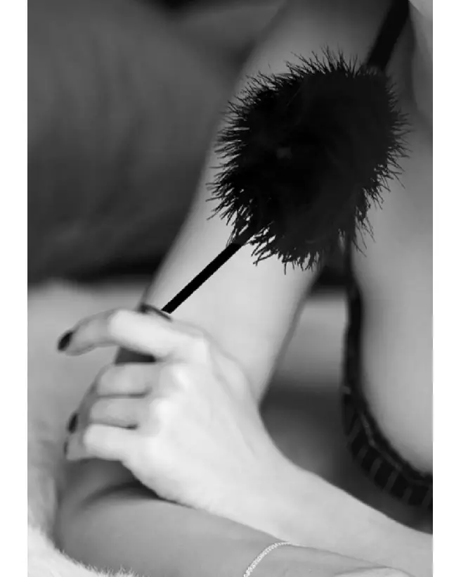 Photo du Feather Tickler d'Ouch! by Shots, plumeau érotique pour jeux sensuels-1