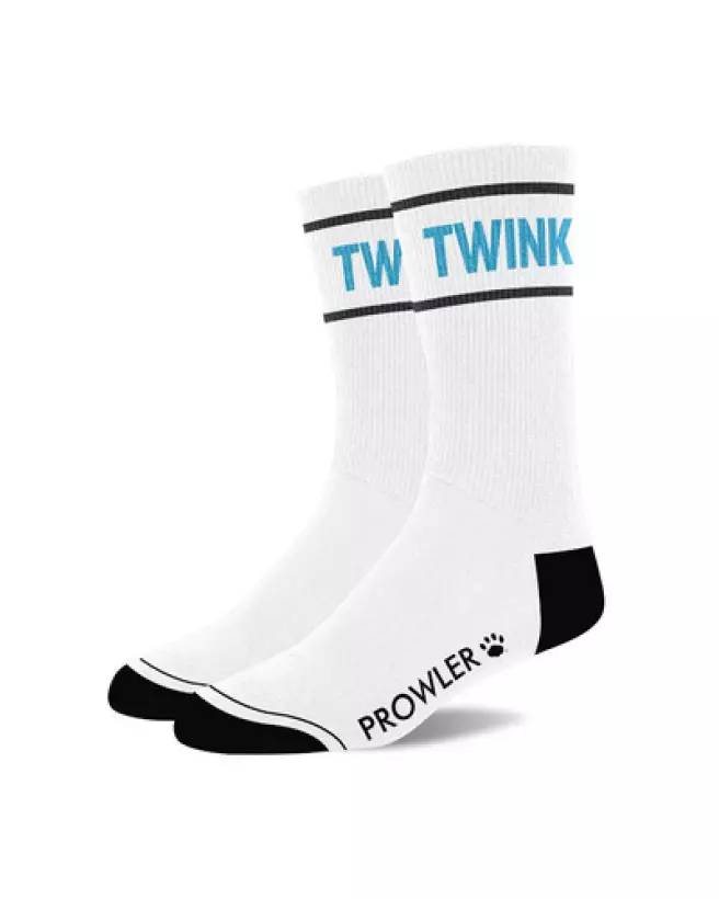 Image des chaussettes Twink Socks blanc et bleu de Prowler Red-1