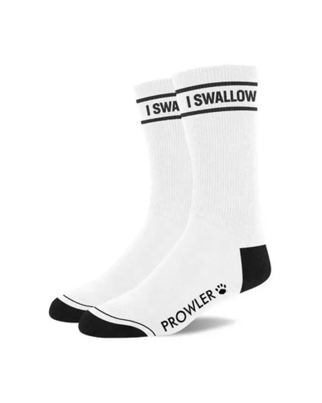 Chaussettes blanches et noires Prowler Red confort et style-1