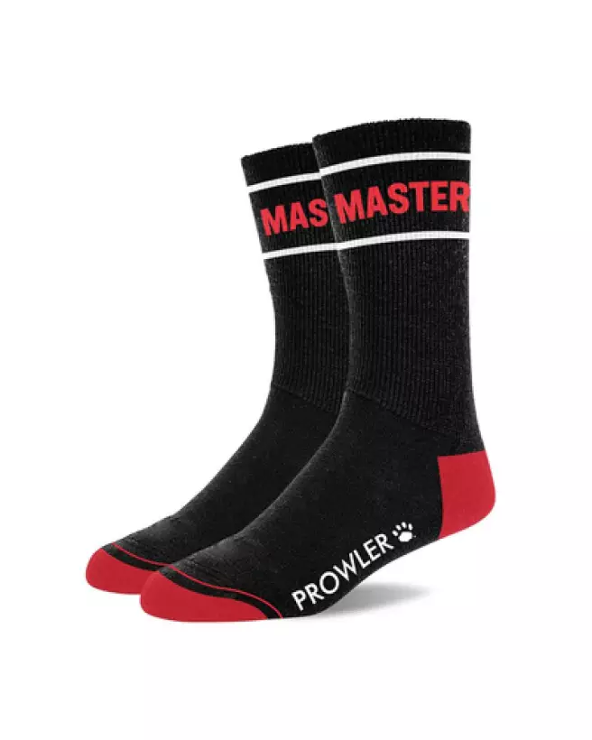 Image des chaussettes Master Socks Noir/Rouge de Prowler Red, style et confort premium-1