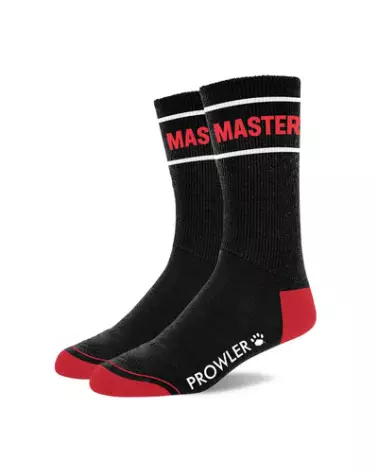 Image des chaussettes Master Socks Noir/Rouge de Prowler Red, style et confort premium-1