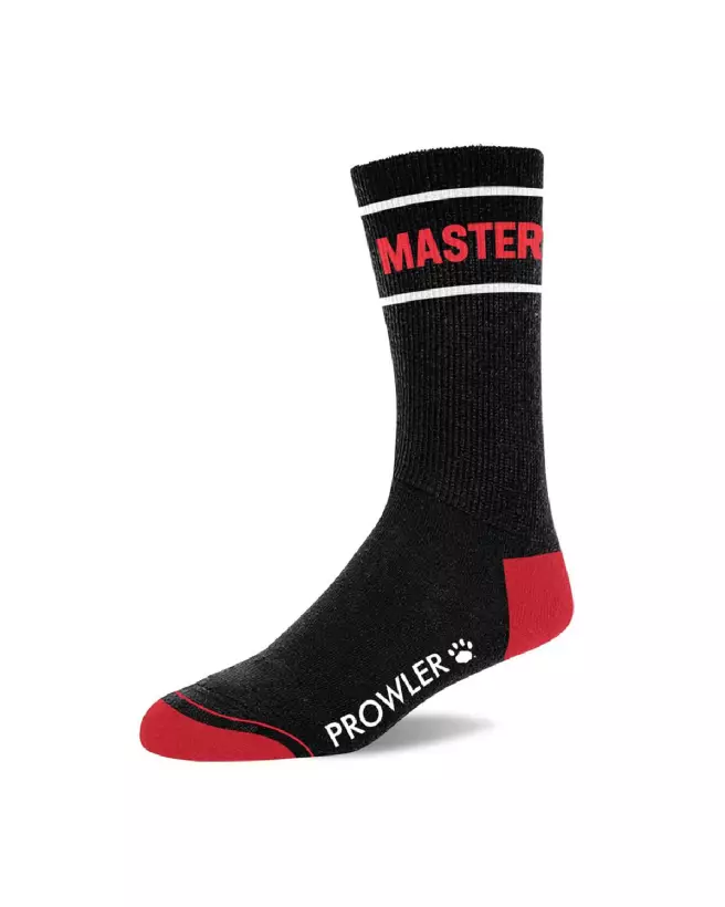Image des chaussettes Master Socks Noir/Rouge de Prowler Red, style et confort premium-3