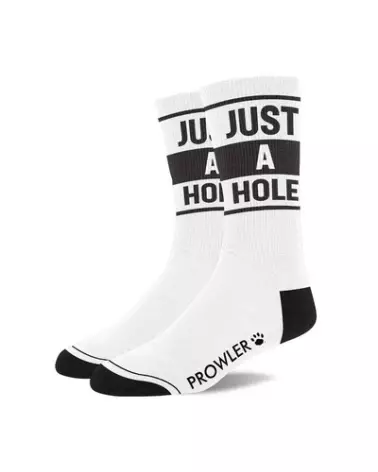 Chaussettes Prowler Red élégantes noires et blanches-1