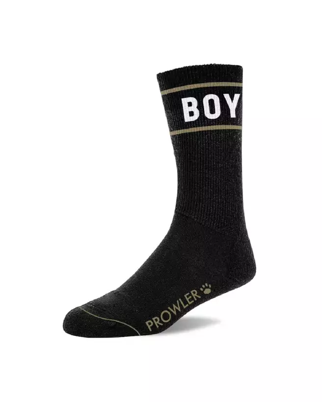 Chaussettes garçon Prowler Red noir et blanc confortables et durables-3