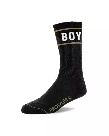 Chaussettes garçon Prowler Red noir et blanc confortables et durables-3