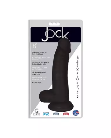 Dildo réaliste avec testicules Curve Toys 20.5 cm-3