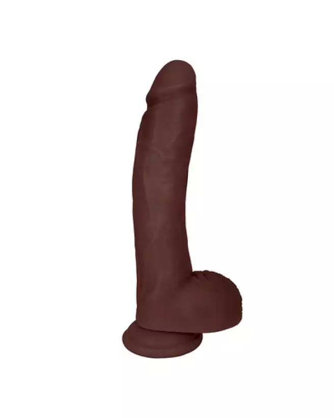 Dildo réaliste avec testicules de Curve Toys pour une expérience authentique-1