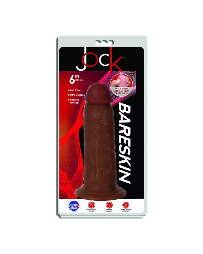 Image Bareskin Dildo 15 cm par Curve Toys, sextoy réaliste haute qualité-2