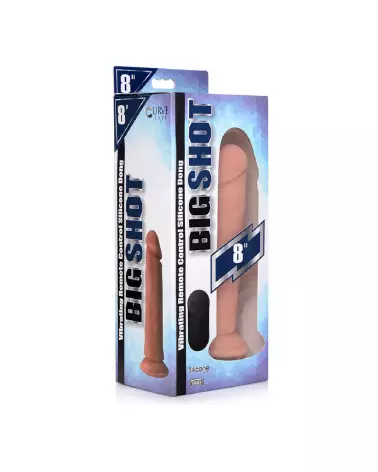 Image du Dildo Vibrant en Silicone avec Télécommande de Curve Toys, Sextoy Réaliste-2