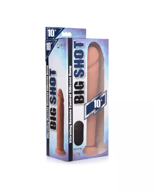 Vibrating Silicone Dildo Curve Toys with Remote Control-2