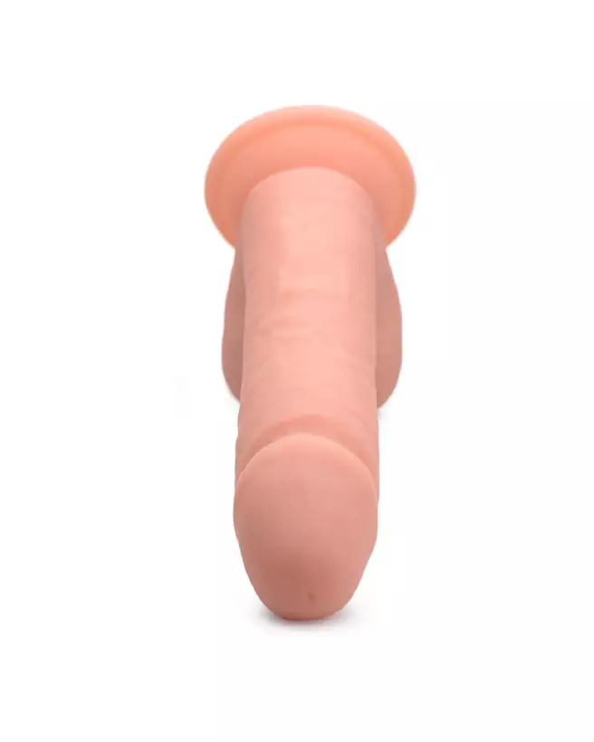 Image du Dildo Réaliste Vibrant en Silicone avec Télécommande et Testicules de Curve Toys, 20.5 cm-6