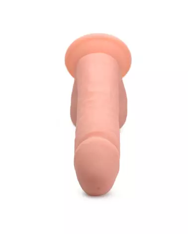 Image du Dildo Réaliste Vibrant en Silicone avec Télécommande et Testicules de Curve Toys, 20.5 cm-6