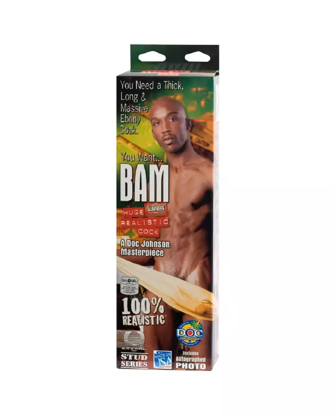 Bam Big Realistic Dildo 34 cm Doc Johnson Sextoy Réaliste-2