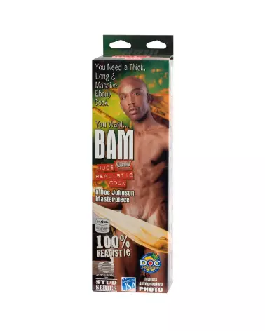Bam Big Realistic Dildo 34 cm Doc Johnson Sextoy Réaliste-2