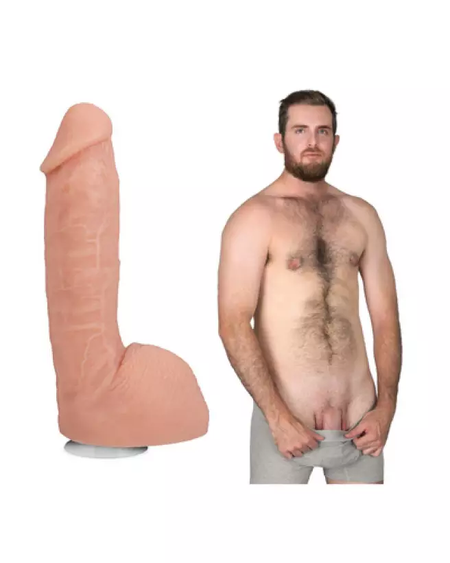 Image du Girthmasterr Realistic ULTRASKYN Dildo 8.5 pouces Vanilla par Doc Johnson – Sextoys Réalistes-1