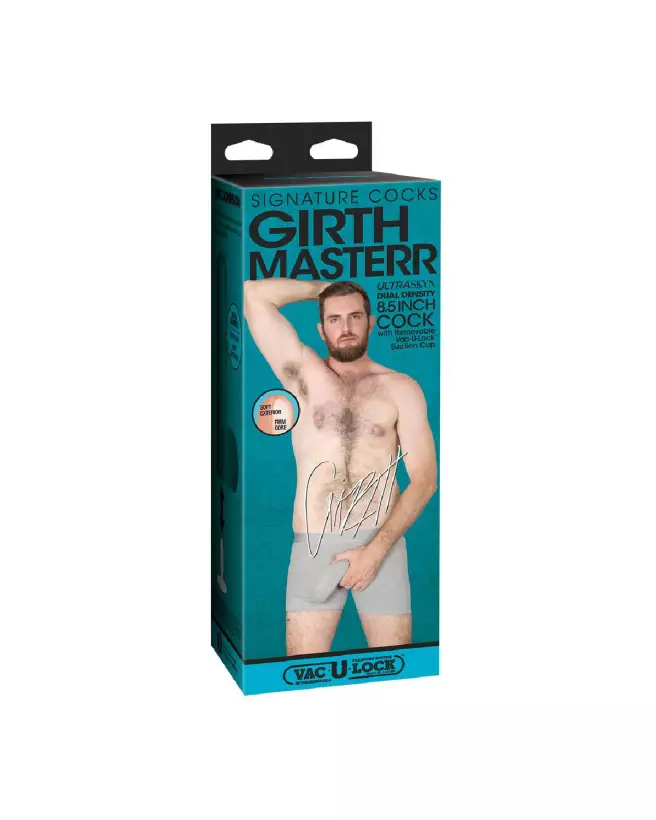 Image du Girthmasterr Realistic ULTRASKYN Dildo 8.5 pouces Vanilla par Doc Johnson – Sextoys Réalistes-2