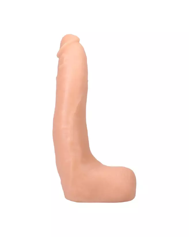 Image du Dildo Dan Damage ULTRASKYN 10/25 cm par Doc Johnson en couleur Vanilla, Sextoy Réaliste-3