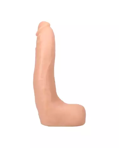 Image du Dildo Dan Damage ULTRASKYN 10/25 cm par Doc Johnson en couleur Vanilla, Sextoy Réaliste-3