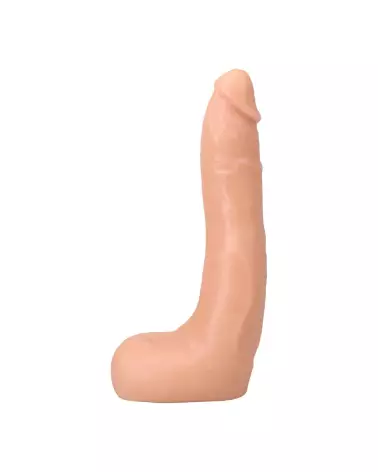 Image du Dildo Dan Damage ULTRASKYN 10/25 cm par Doc Johnson en couleur Vanilla, Sextoy Réaliste-4