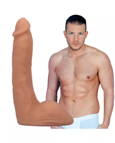 Codey Steele Realistic ULTRASKYN Dildo 8 Inch Vanilla par Doc Johnson-1