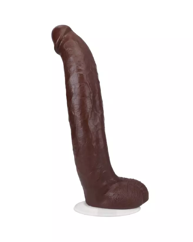 Brickzilla ULTRASKYN dildo 13 cm couleur chocolate par Doc Johnson-3