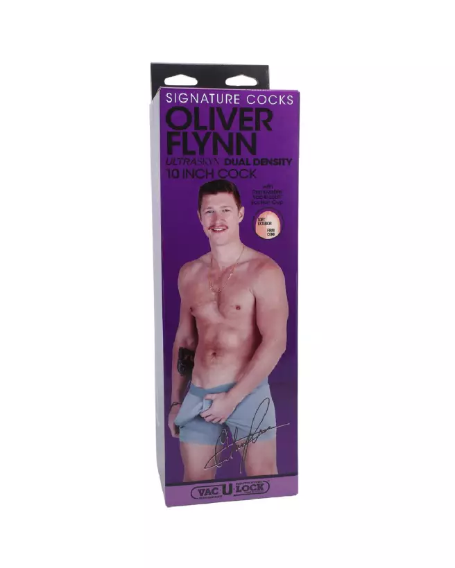 Image du dildo réaliste ULTRASKYN Oliver Flynn 25 cm vanilla de Doc Johnson-2