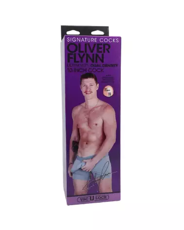 Image du dildo réaliste ULTRASKYN Oliver Flynn 25 cm vanilla de Doc Johnson-2