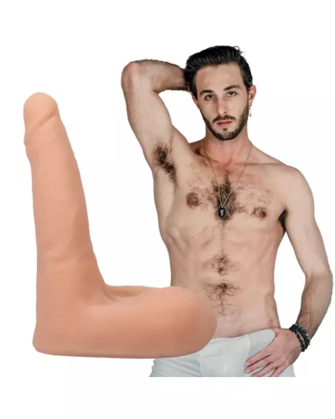 Lucas Frost Realistic ULTRASKYN Dildo 7 Inch Vanilla by Doc Johnson-1