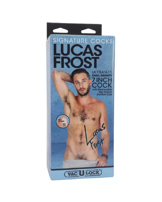 Lucas Frost Realistic ULTRASKYN Dildo 7 Inch Vanilla by Doc Johnson-2