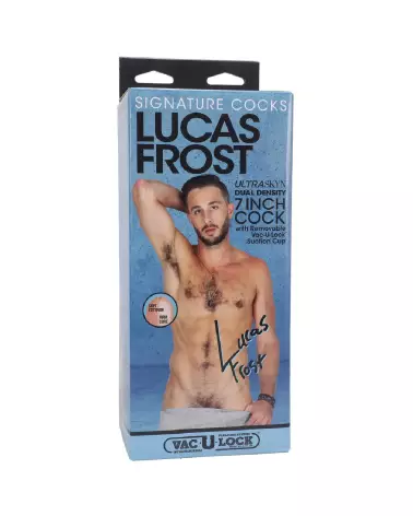 Lucas Frost Realistic ULTRASKYN Dildo 7 Inch Vanilla by Doc Johnson-2