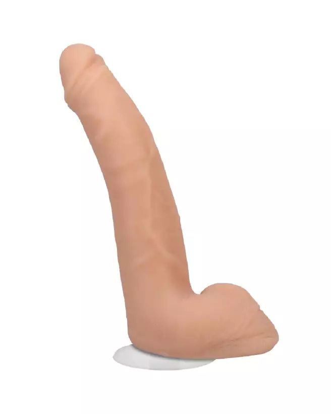 Dildo ULTRASKYN Quinton James 9.5 pouces par Doc Johnson - Sextoy Réaliste-3
