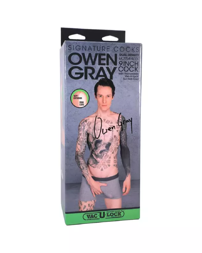 Owen Gray Realistic ULTRASKYN Dildo 9 Inch Doc Johnson 22 cm-2