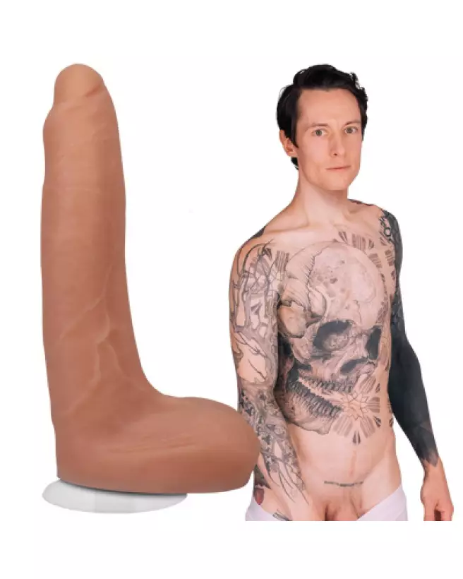 Image du Dildo Réaliste Owen Gray de Doc Johnson en Silicone 9 pouces-1