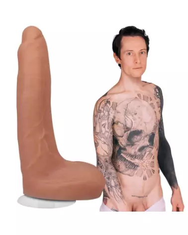 Image du Dildo Réaliste Owen Gray de Doc Johnson en Silicone 9 pouces-1
