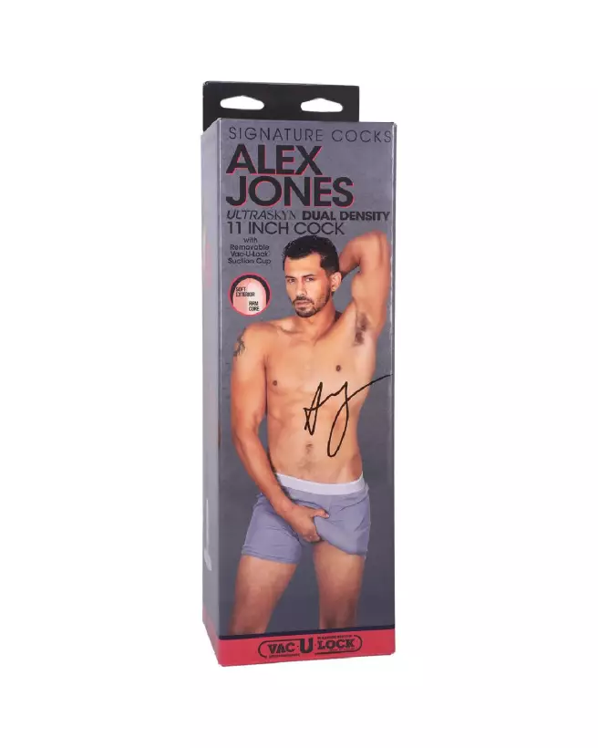 Dildo réaliste Alex Jones ULTRASKYN 28 cm par Doc Johnson-2