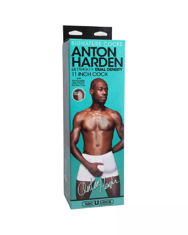 Dildo réaliste Anton Harden ULTRASKYN 28 cm de Doc Johnson-2