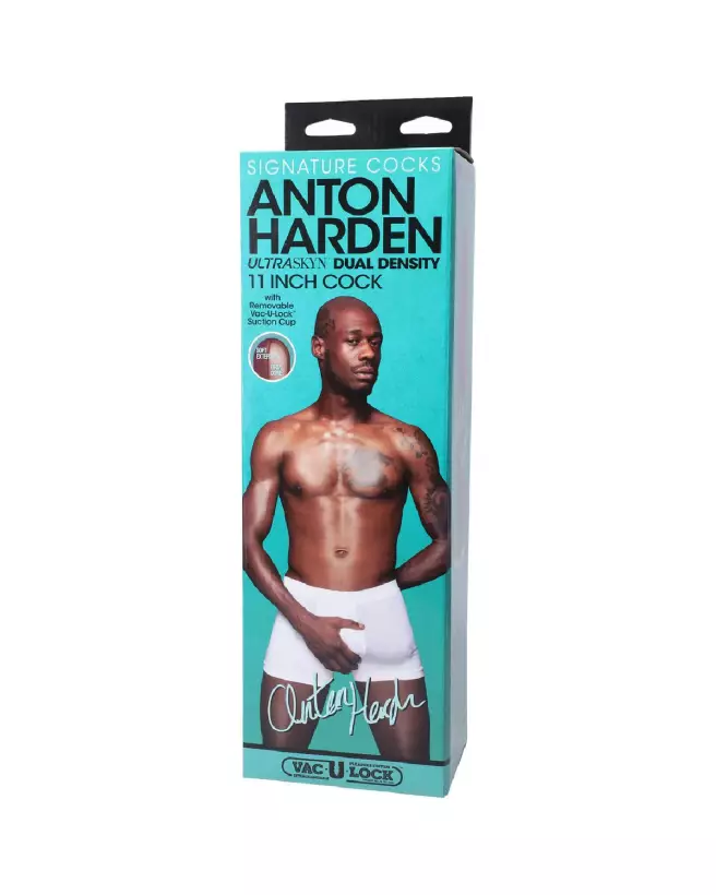 Dildo réaliste Anton Harden ULTRASKYN 28 cm de Doc Johnson-4