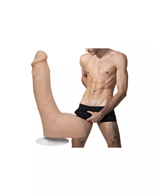 Dildo réaliste Lulu Leolulu en ULTRASKYN 20 cm par Doc Johnson-1