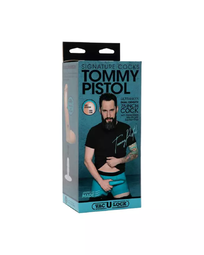 Tommy Pistol ULTRASKYN Dildo 7 pouces réaliste par Doc Johnson-2