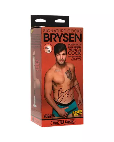 Image du Brysen Realistic ULTRASKYN Dildo de Doc Johnson - Sextoy réaliste 18 cm-2