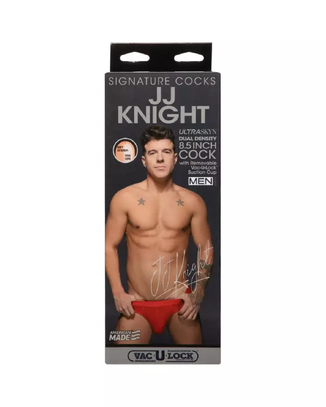 Image du dildo réaliste JJ Knight ULTRASKYN 20 cm par Doc Johnson-3