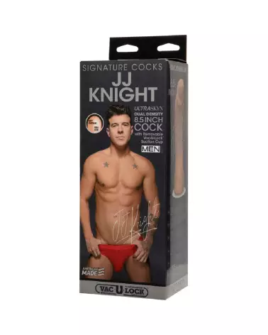 Image du dildo réaliste JJ Knight ULTRASKYN 20 cm par Doc Johnson-4