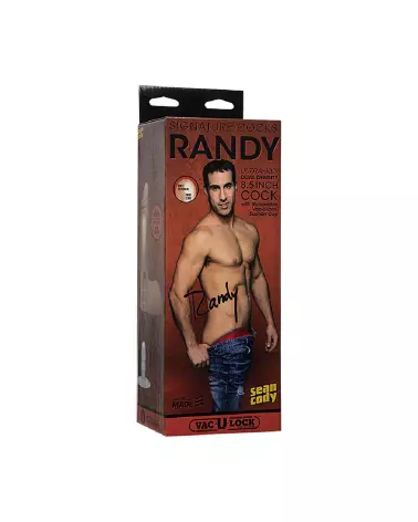Randy Realistic ULTRASKYN Dildo 8 inch by Doc Johnson-2