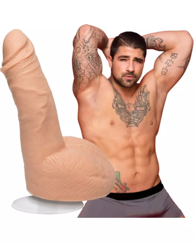 Image du dildo réaliste Ryan Bones ULTRASKYN 18 cm par Doc Johnson-1