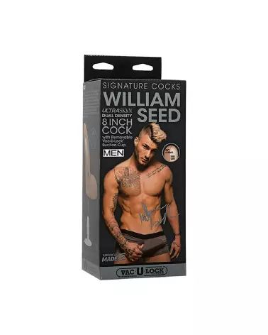 Dildo réaliste William Seed ULTRASKYN 20 cm par Doc Johnson-2