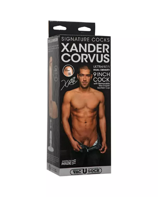 Gode réaliste Xander Corvus 9 pouces ULTRASKYN vanille Doc Johnson-2