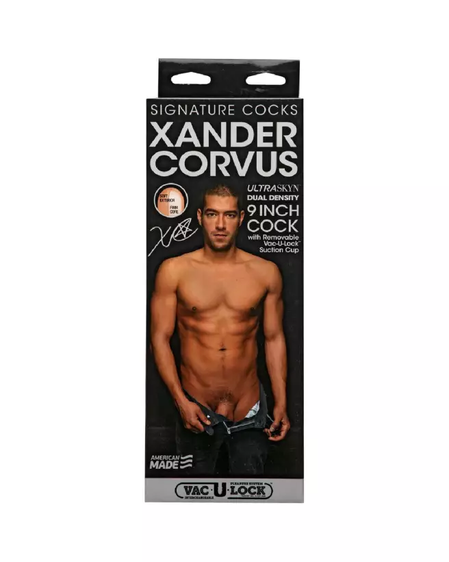 Gode réaliste Xander Corvus 9 pouces ULTRASKYN vanille Doc Johnson-3