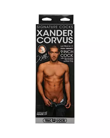 Gode réaliste Xander Corvus 9 pouces ULTRASKYN vanille Doc Johnson-3